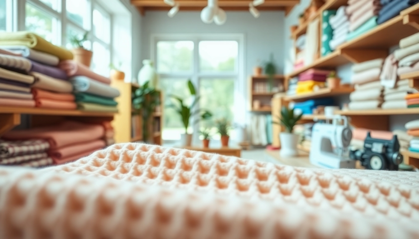 Creëer met wafel katoen prachtige en zachte babydekens of kleding voor elke gelegenheid.