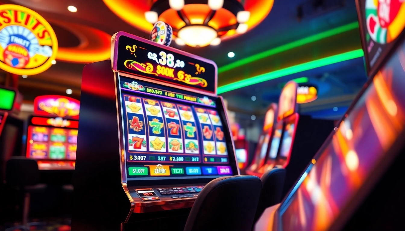Menangkan jackpot dengan mesin bos88 slot yang penuh warna dan energi di kasino modern.